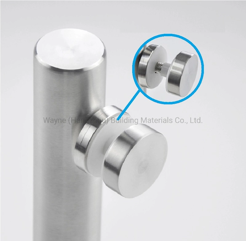 Stainless Steel Swimming Pool Glass Fencing Spigot Frameless Glass Balustrade Circular Base Spigot Vs214