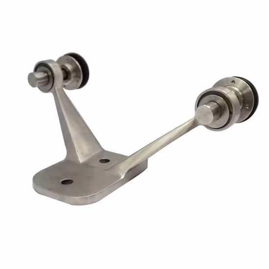 Frameless Wall Supported Stainless Steel Curtain Glass Spider Fitting