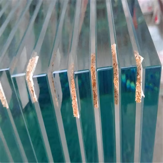 Modernes Design für den Außenbereich, U-Profil-Zaun, Aluminium-Geländer, rahmenloses Glasgeländer für den Innenbereich