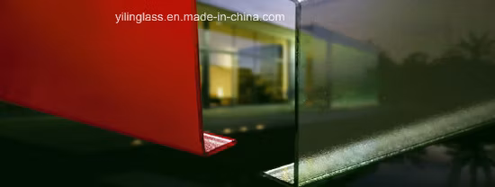 Langlebige, maßgeschneiderte U-Profil-Glasbalustrade/Handlauf/Geländer auf Aluminiumbasis für Wohnprojekte
