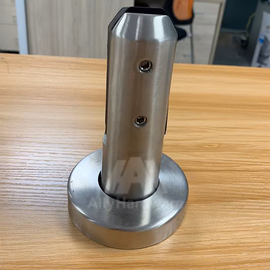 Präzisionsgusszaun SS304 Glasbalustradenzapfen für 10-12 mm Glas