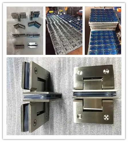 2021 Hochwertiges Edelstahl-Glas-U-Klemmscharnier, Glashandlauf-Geländer-Klemmscharnier, Glasgeländer-Clip, Glaswand-Verbindungsstück