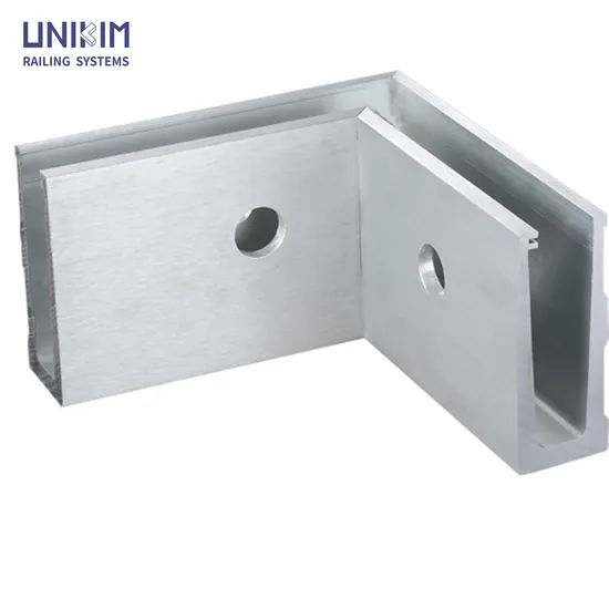 AISI304/AISI316/AISI2205 Satinierte/spiegelnde Handlaufunterstützung Rahmenloses Glasgeländersystem