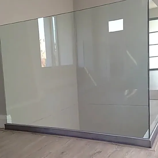Prima Niedrigpreis-Balkon-Aluminium-U-Profil-Geländer aus gehärtetem Glas