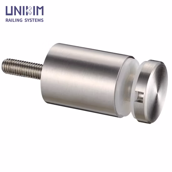 Handlaufhalterung aus Zinklegierung, Deckgeländer, Glasklemmbeschläge