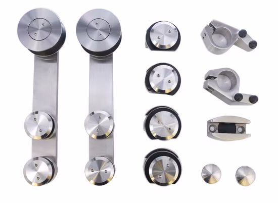 Qian Yan halbgerahmte Duschtür aus Glas, China-Griff-Hardware-Hersteller, ODM, kundenspezifische klassische Aluminium-Geländersysteme